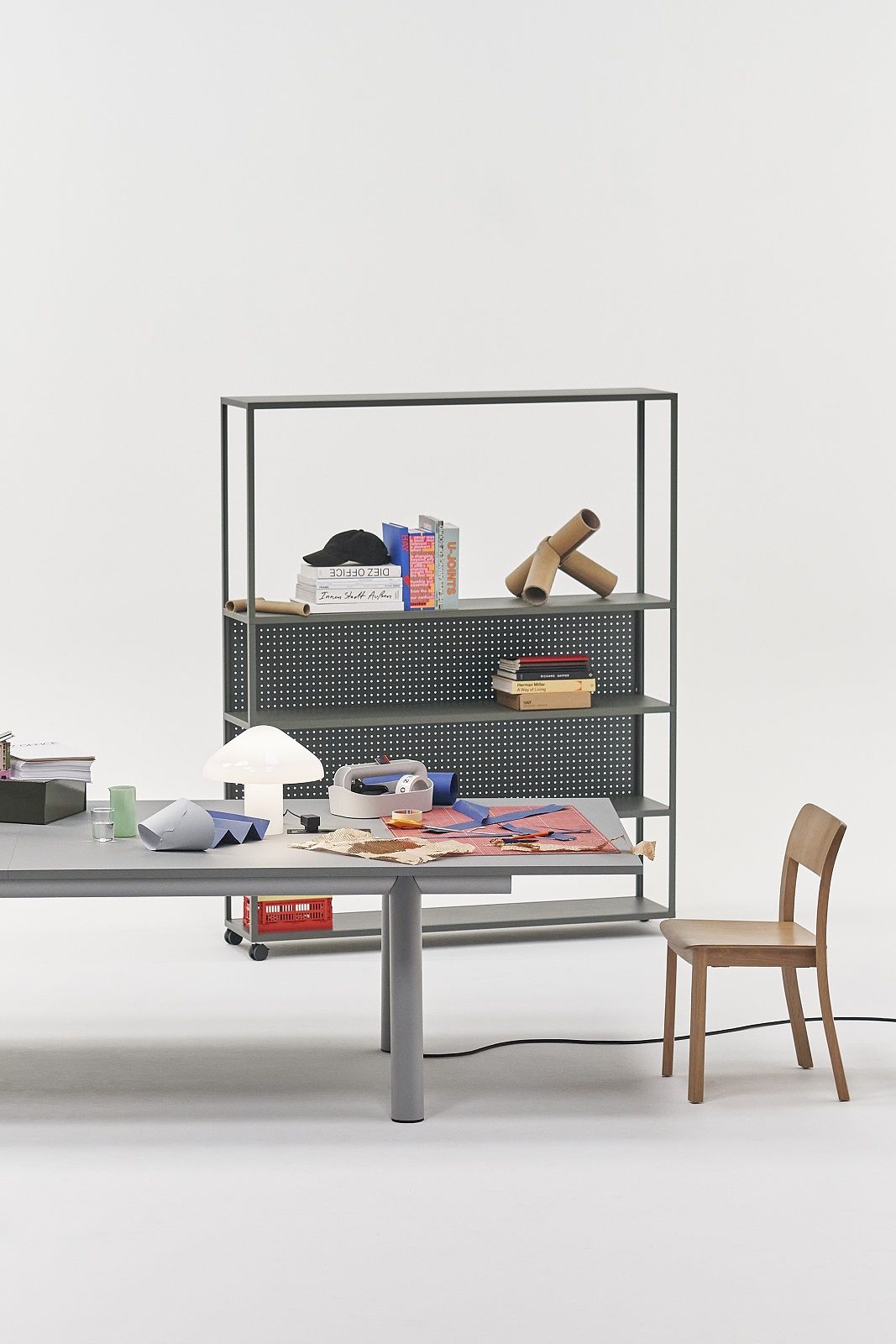 Boa Table Table / conference table W 350 x D 128 x H 75 cm Hay  