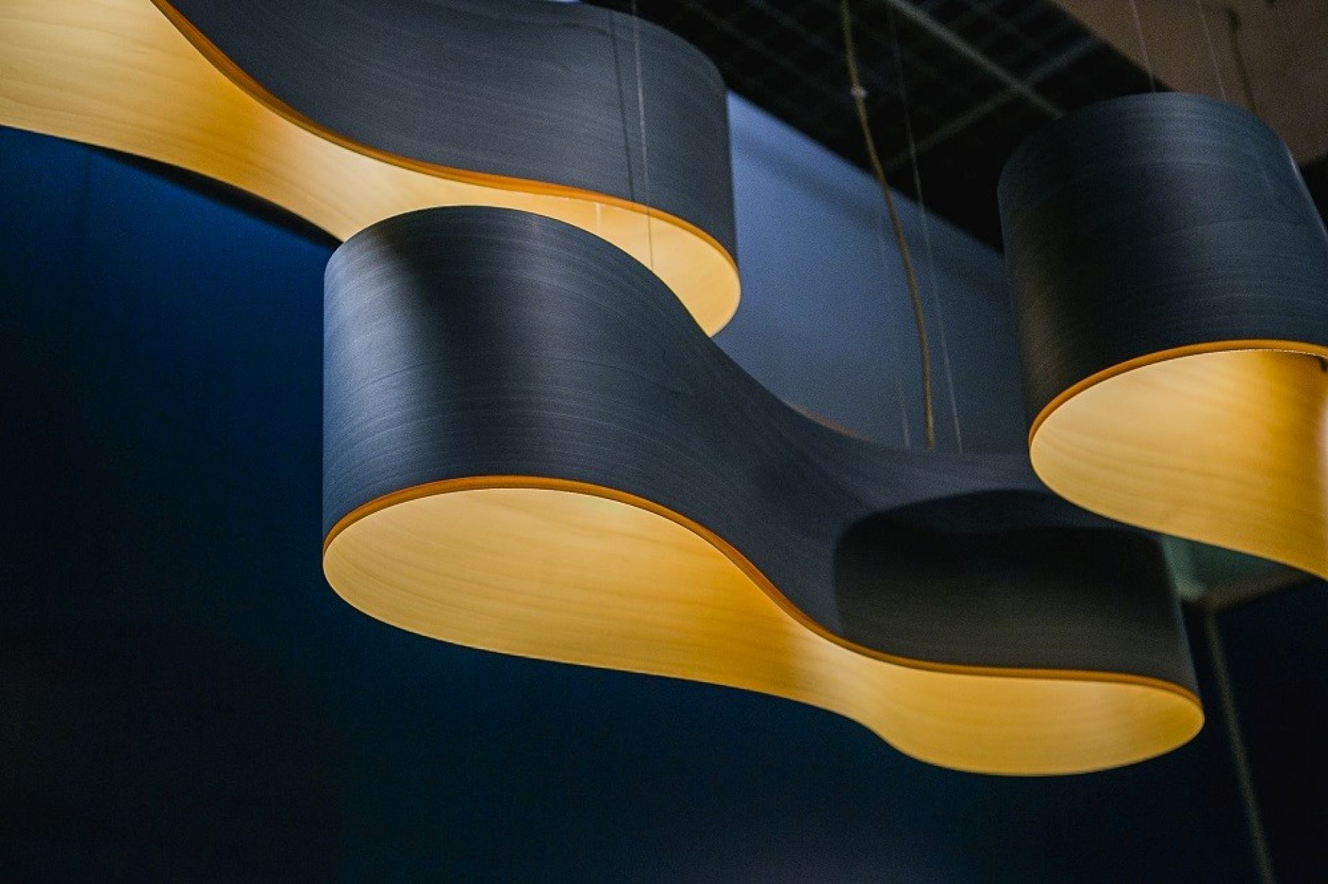 New Wave Suspension Pendant lamp LZF Lamps