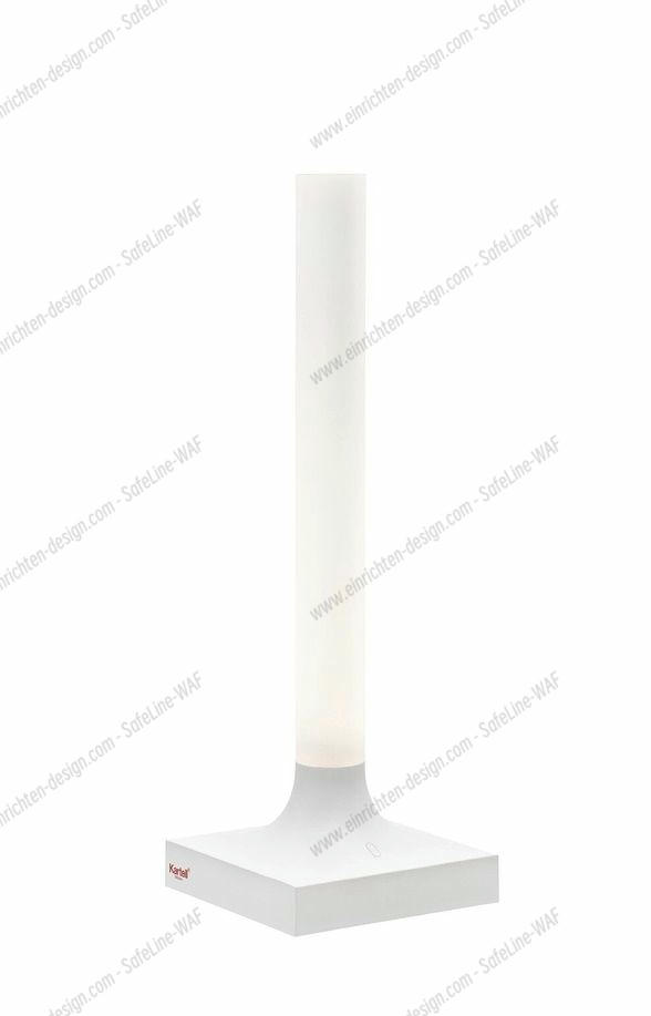 Goodnight Battery Lamp Kartell White matt