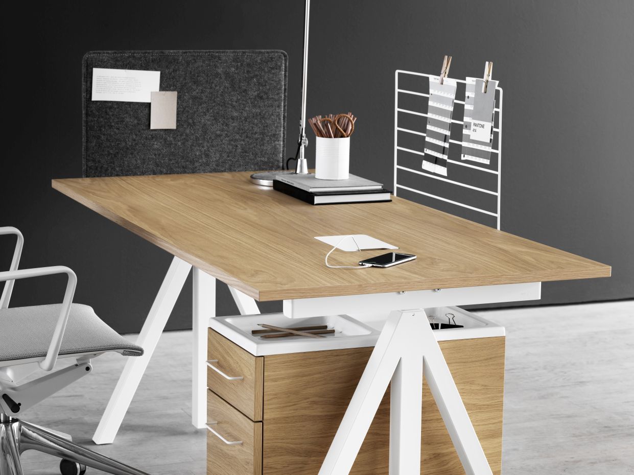 Desk Fix String Furniture Oak