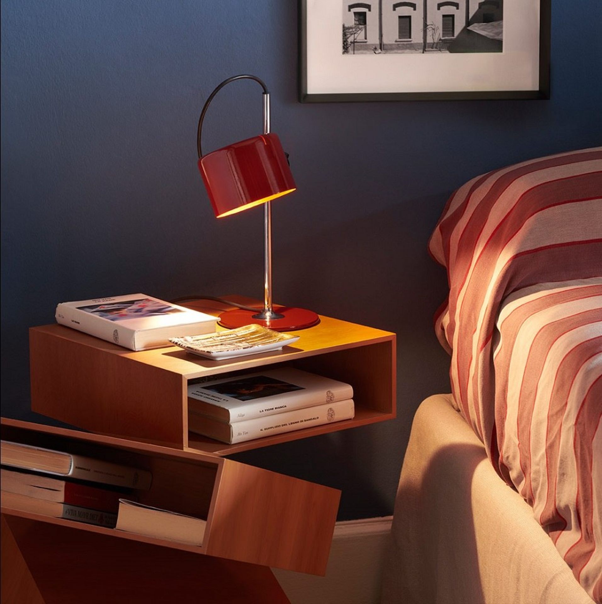 Mini Coupé 2201 Table lamp Oluce Mustard yellow