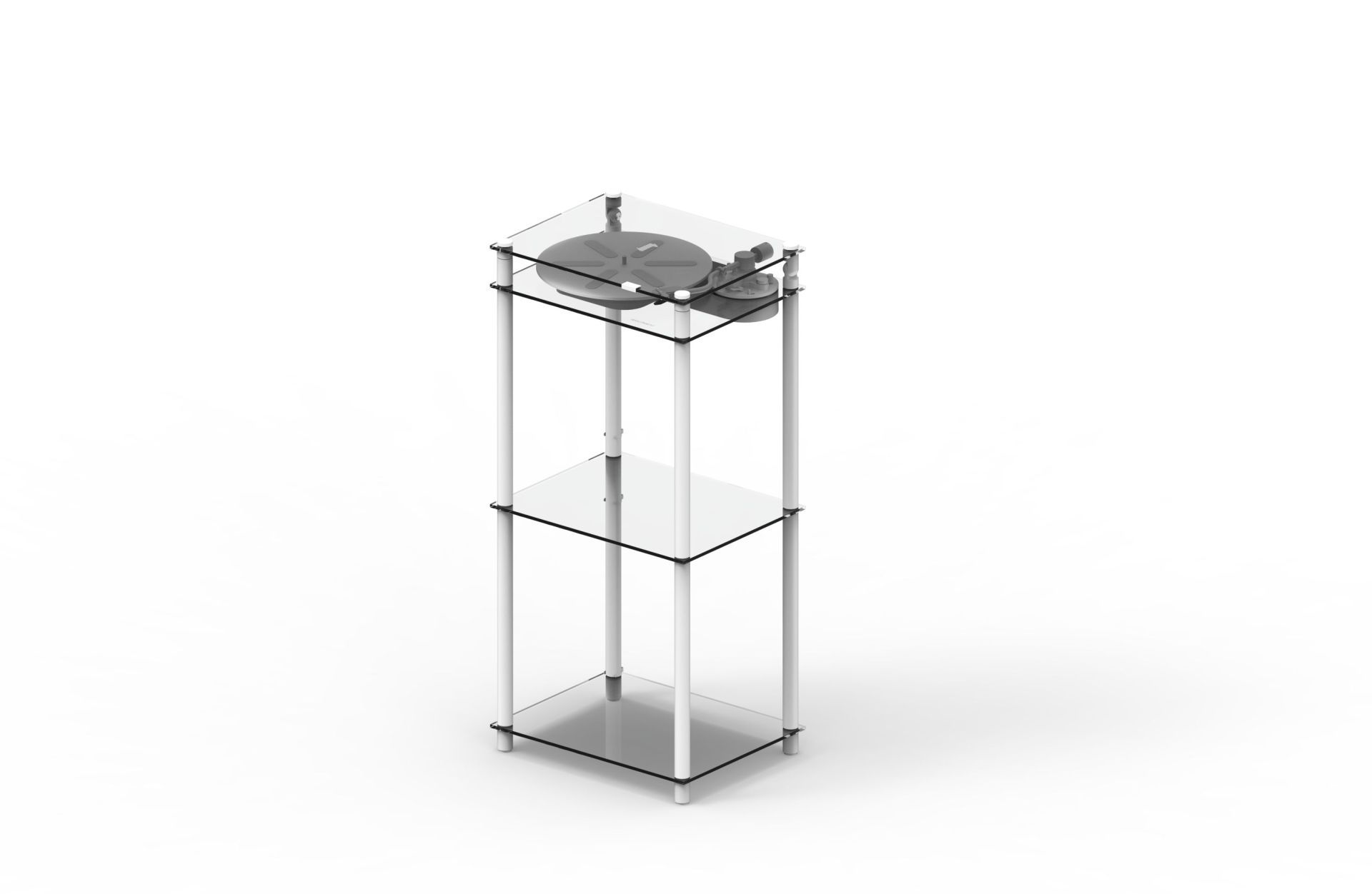 Transparent turntable Transparent