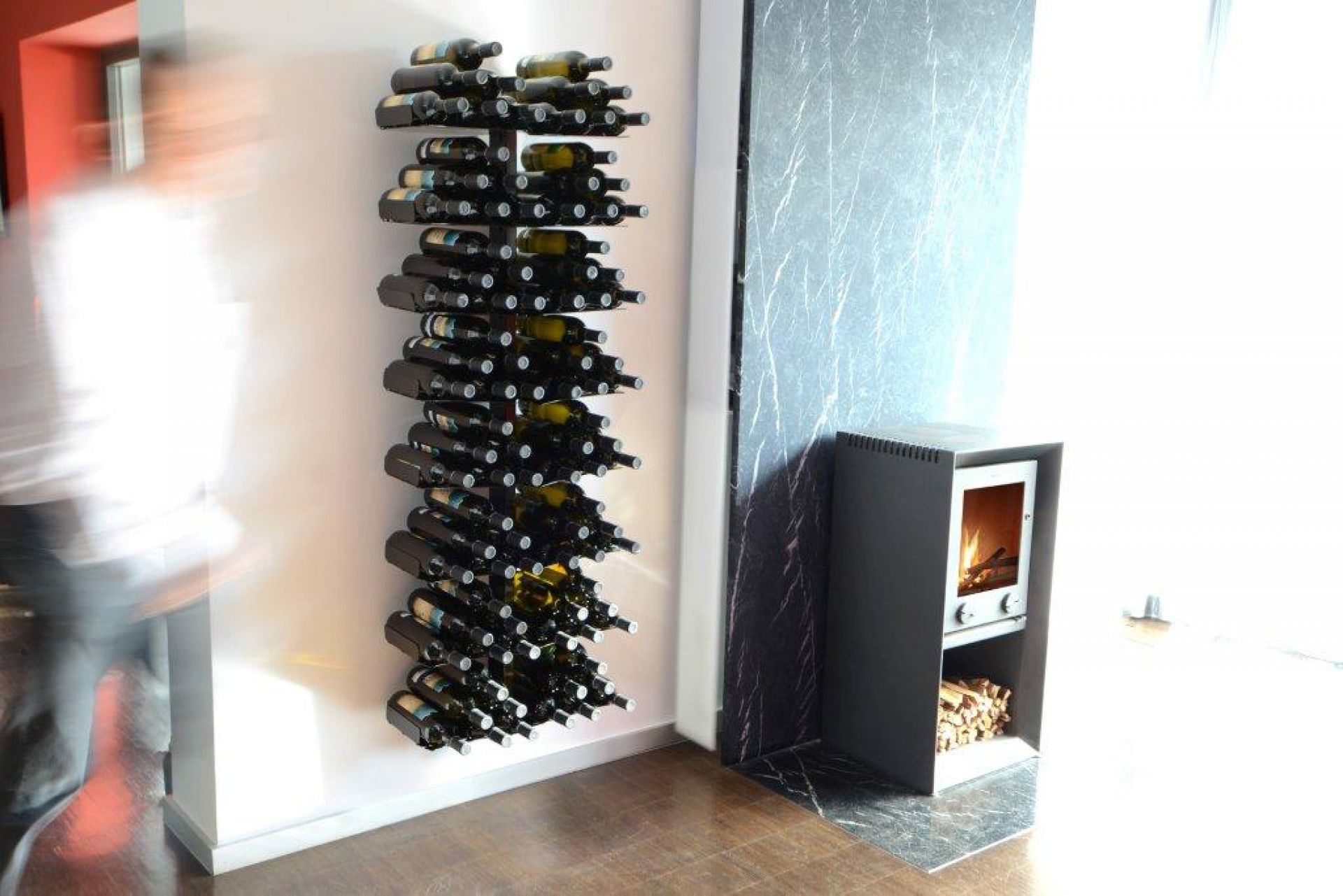 Wine Tree wall rack Radius