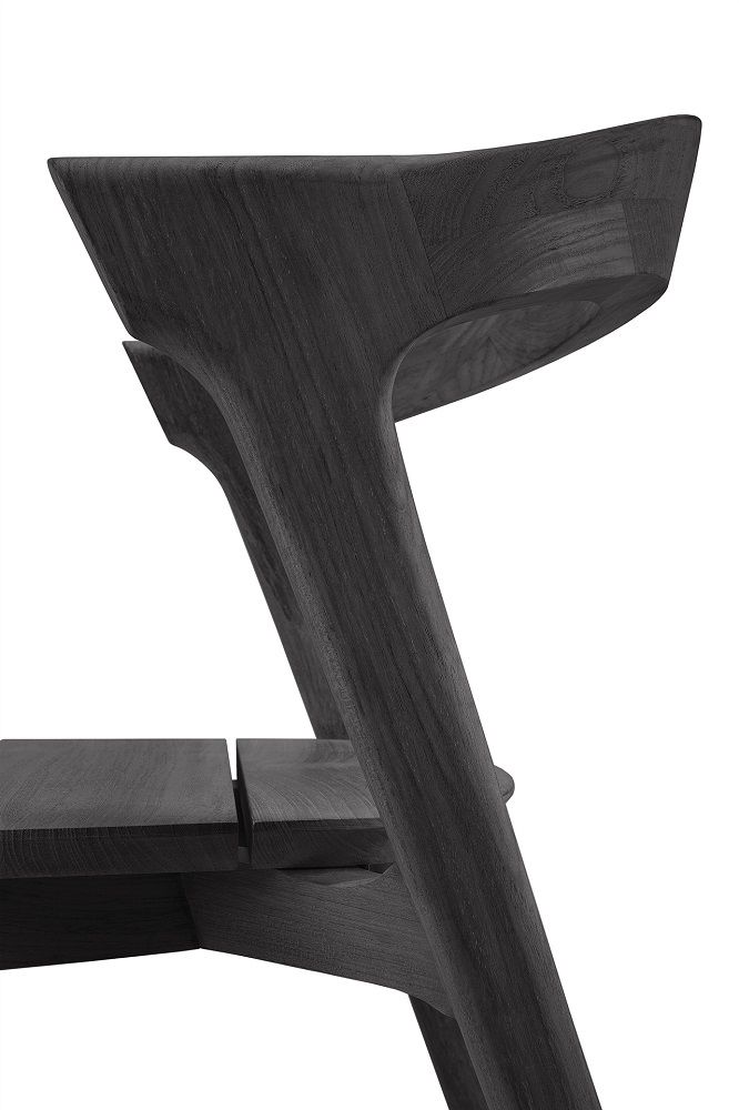 Bok Outdoor Chair Teak Black Ethnicraft