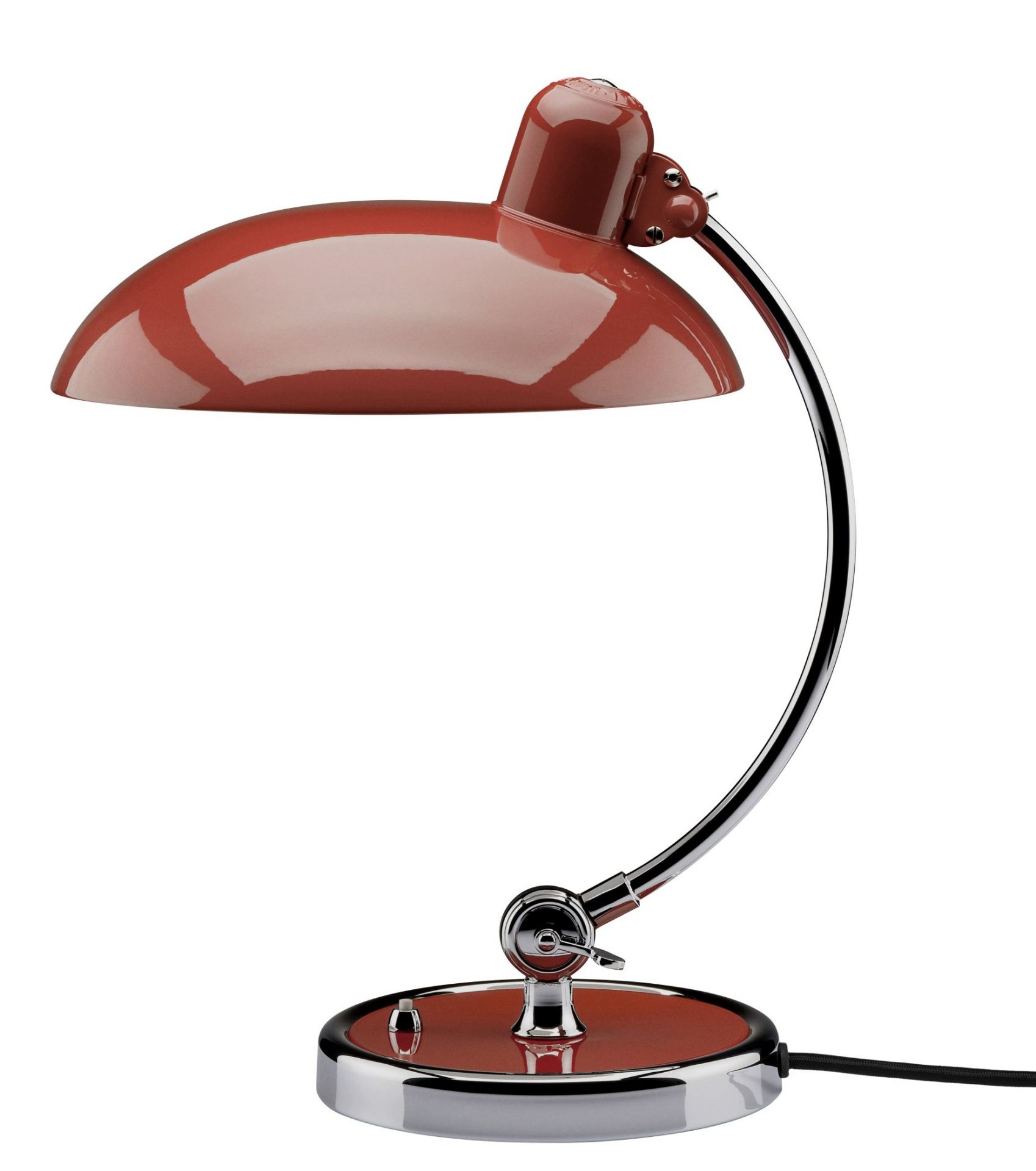 6631 T Luxus Table lamp KAISER idell Fritz Hansen Venetian red