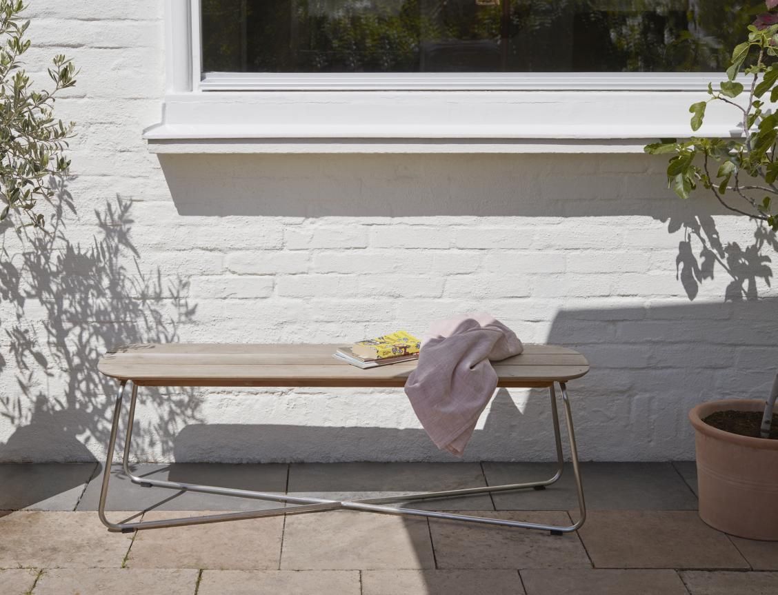 Lilium Bench Bench Outdoor Skagerak by Fritz Hansen