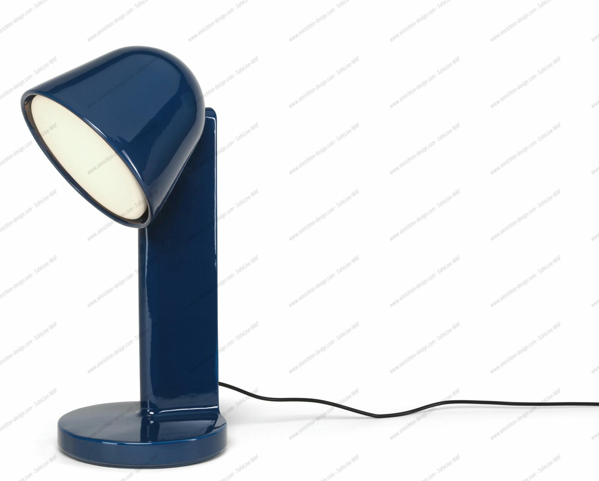 Céramique Down Table Lamp Flos table lamp Navy blue