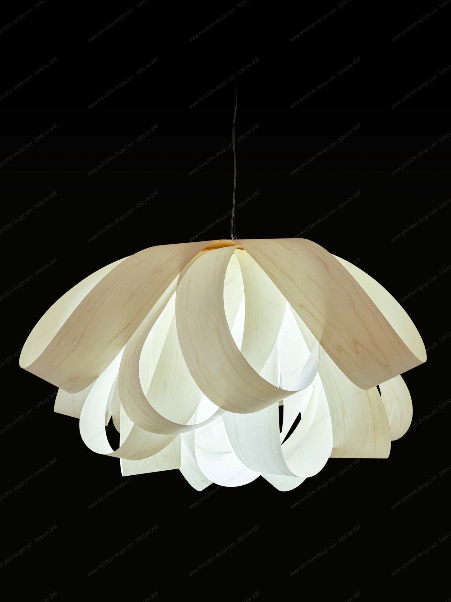 Agatha L pendant LZF Lamps 20 Ivory white