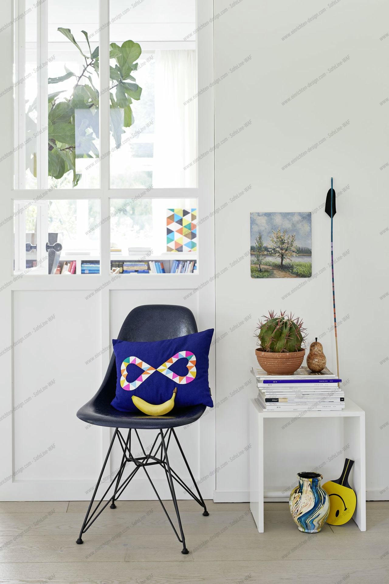 Eames Fibreglass Chair DSR Chair Vitra