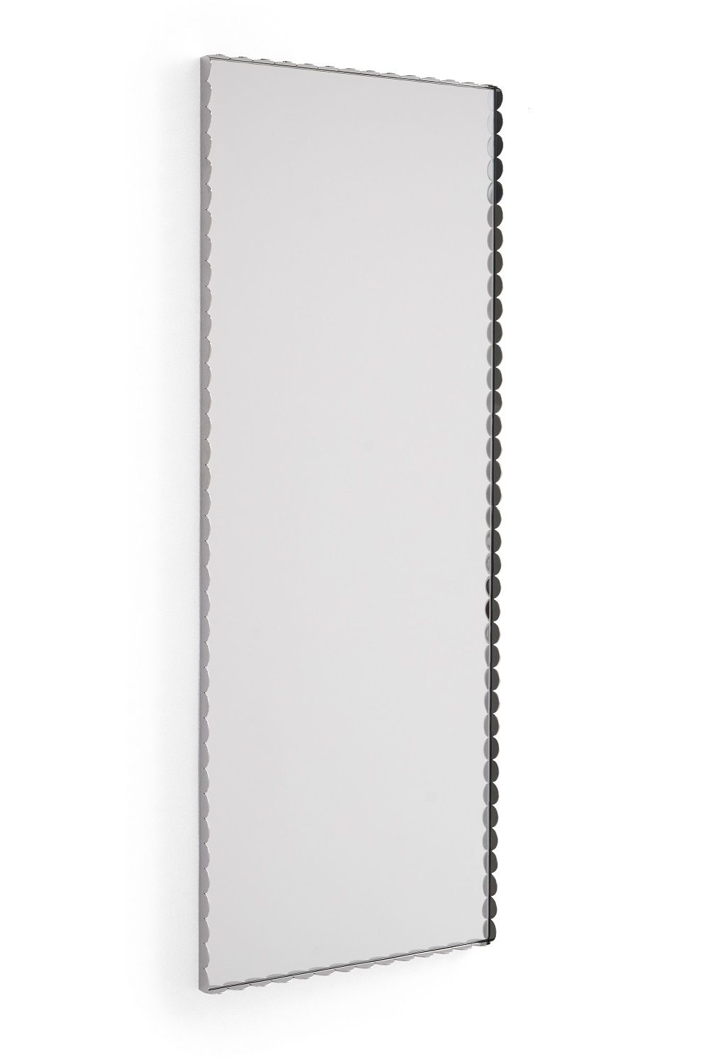 Arcs Mirror Rectangle Stainless steel Hay