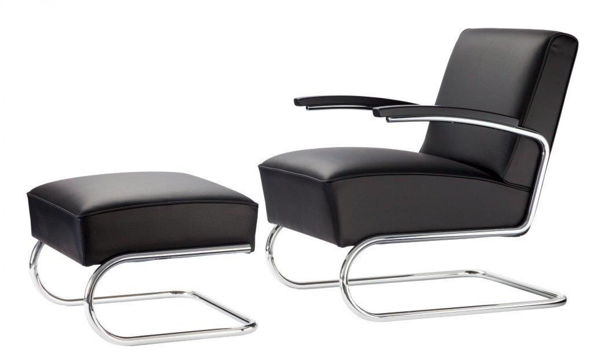 S 411 H Stool Leather Thonet QUICK SHIP