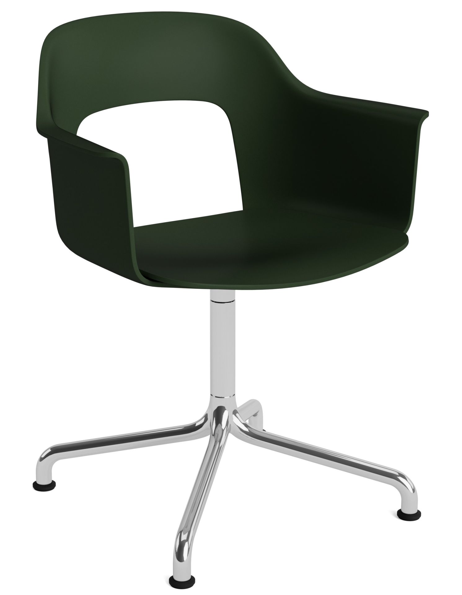 Layout Armchair 251 Armchair 4-star base swivel base with curved base Hay  