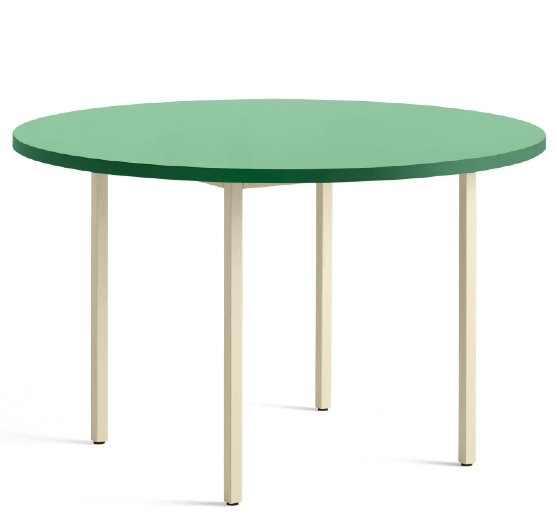 Two Colour Table 105 cm Hay Mint green - Ivory