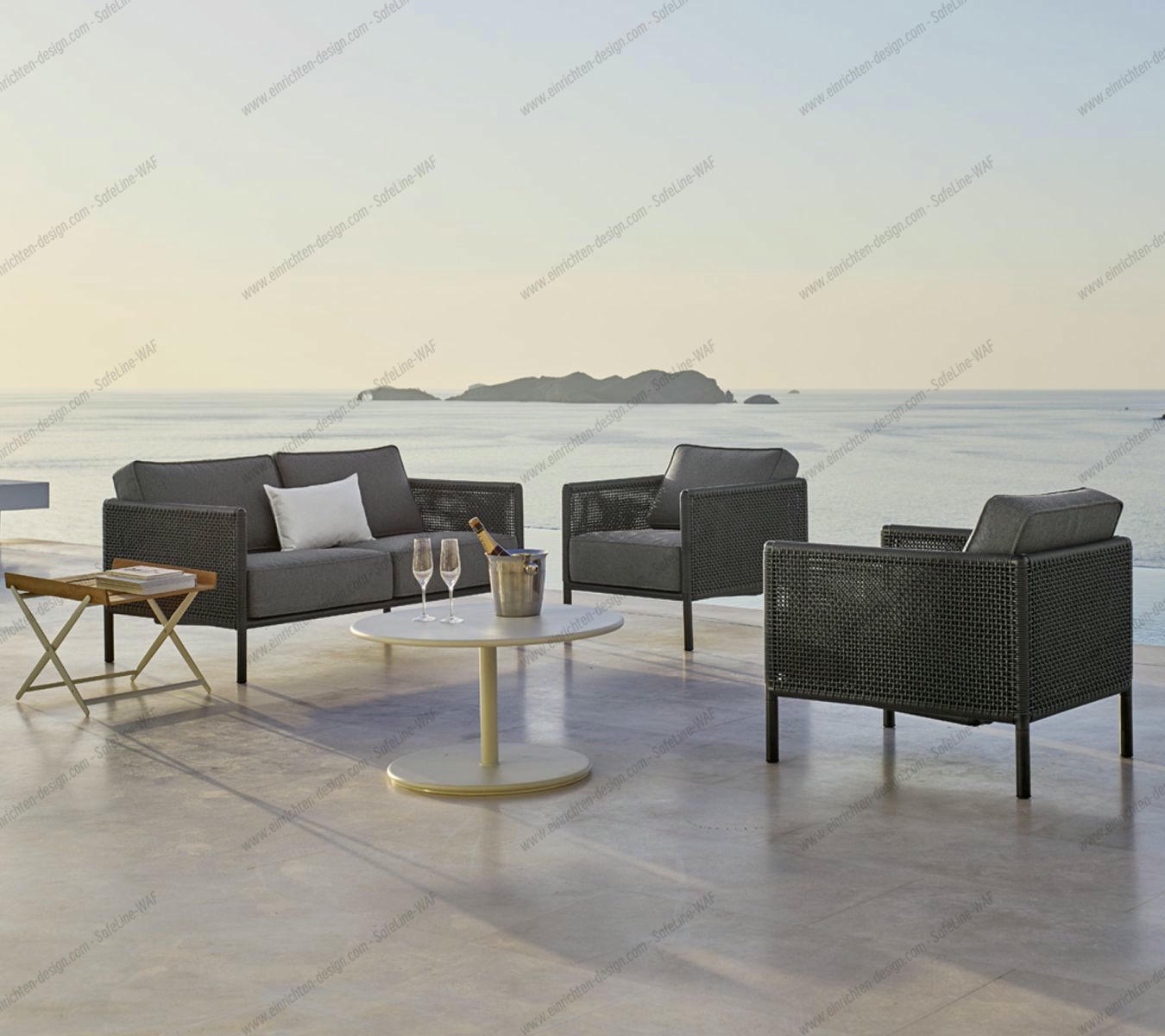 Encore 2-seater Sofa incl. AirTouch cushions Cane Line