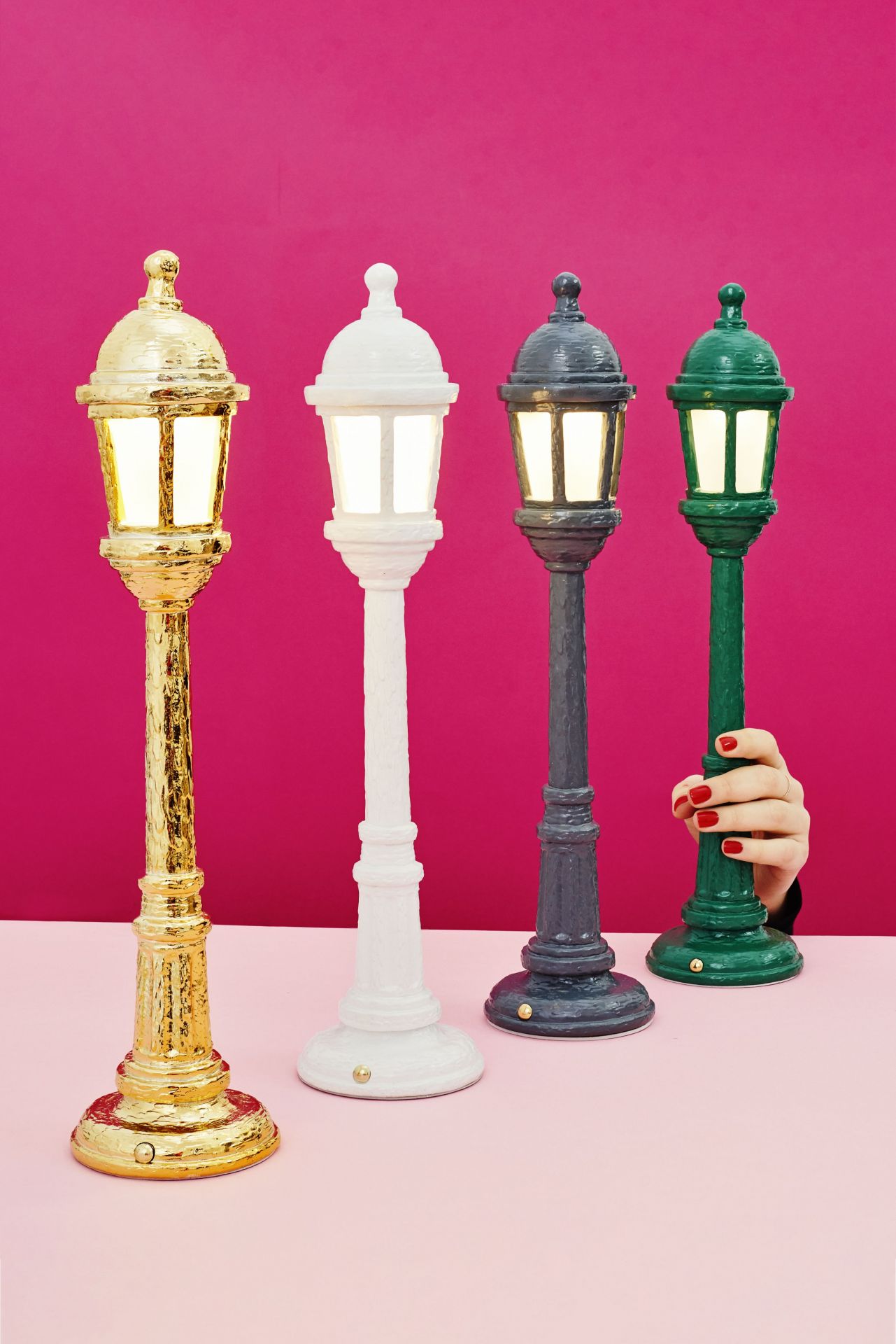 Street Lamp Dining rechargeable table lamp Seletti SINGLE PIECES