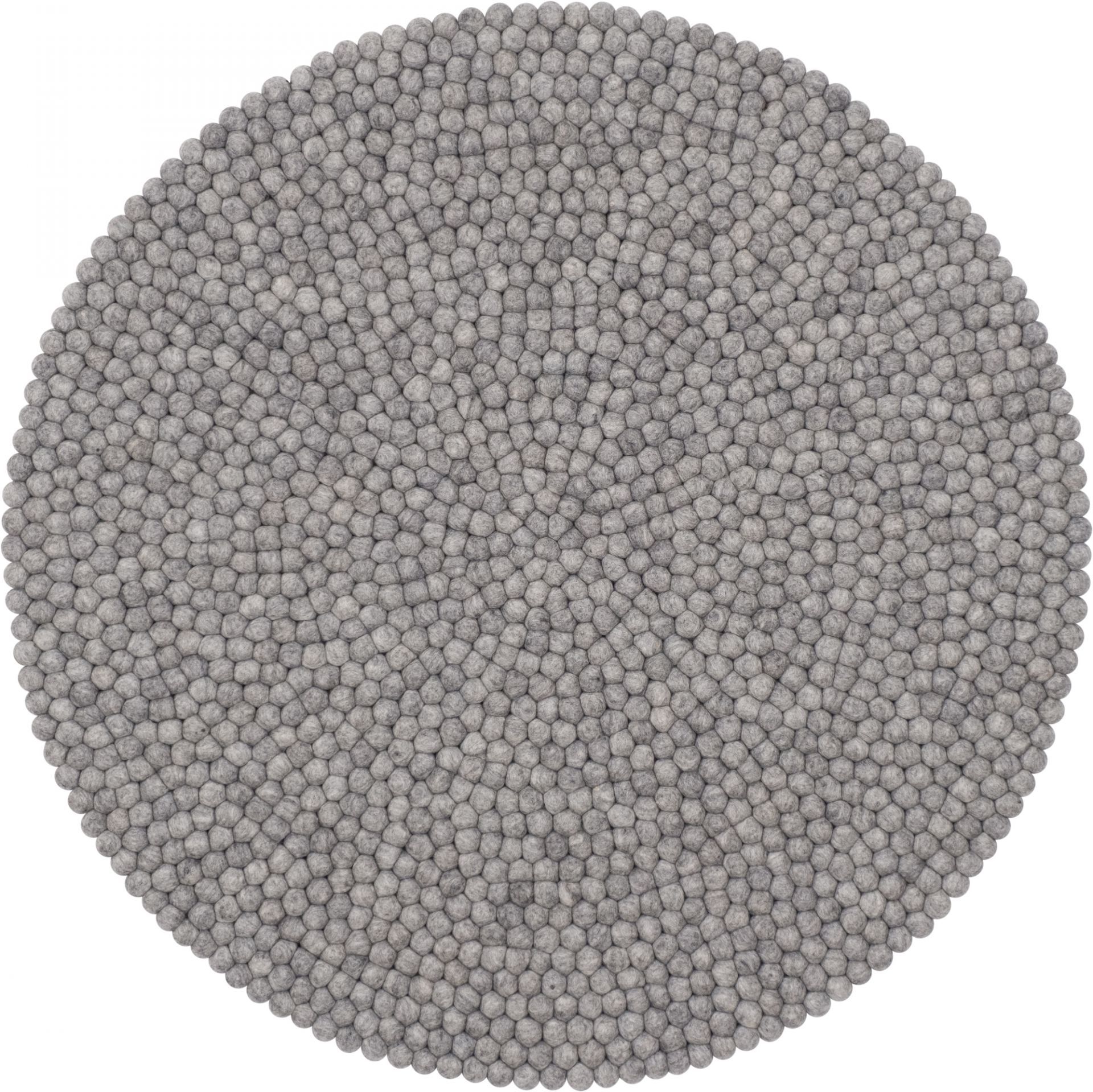 Felt ball Carpet round 120 cm Myfelt Carl