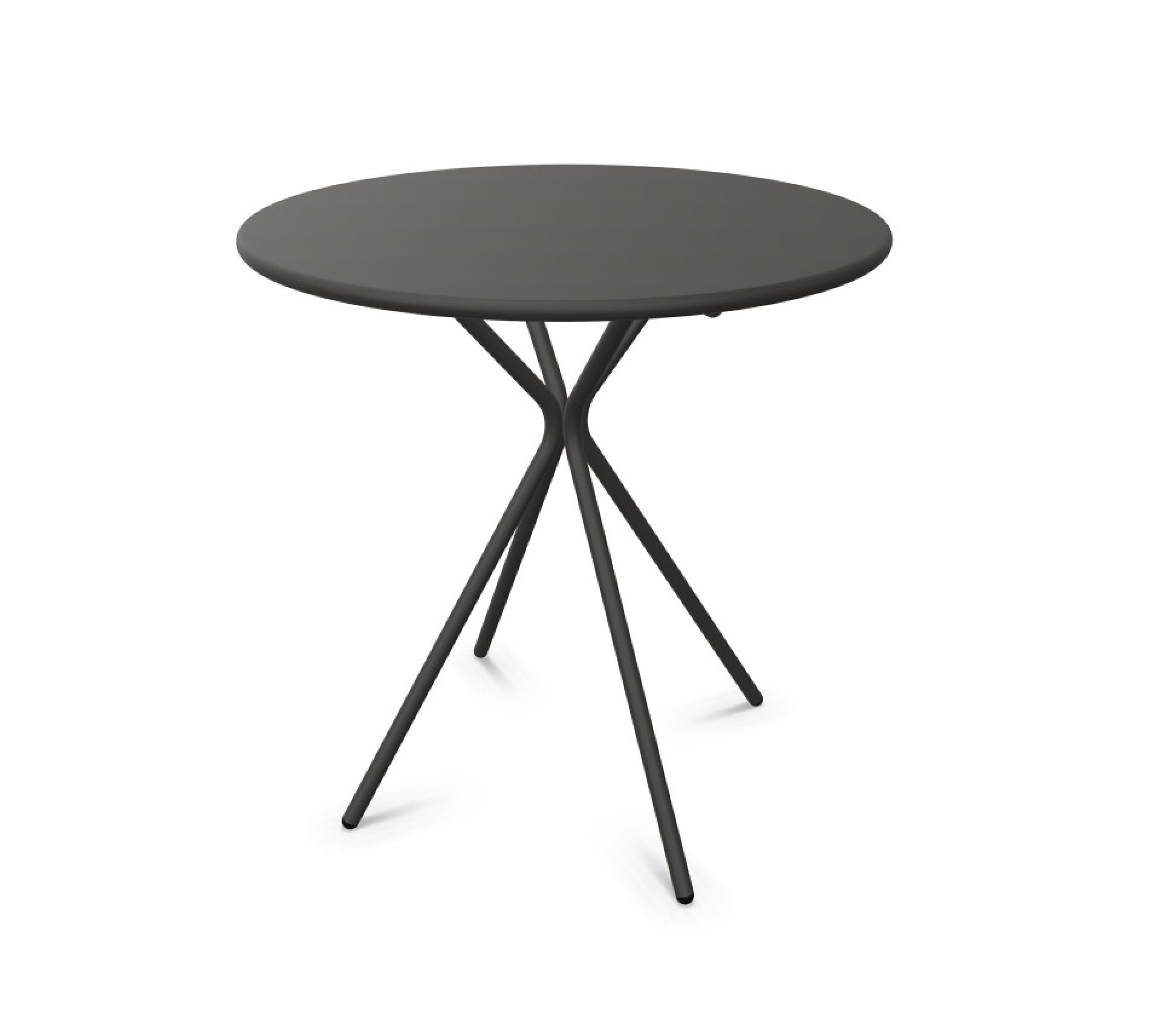 Crona Steel Bistro Table Circle Outdoor Brunner