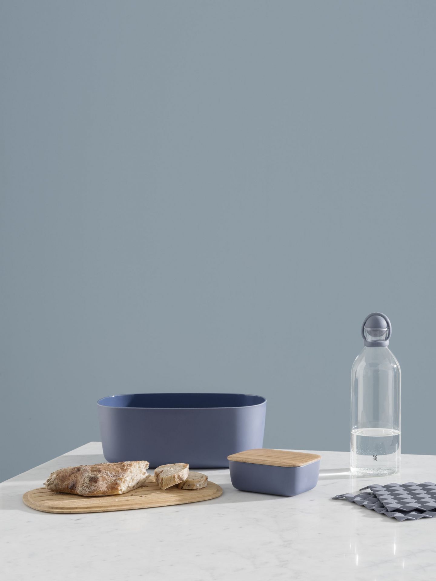 BOX-IT Butter dish RIG TIG by Stelton Dark blue SINGLE PIECES