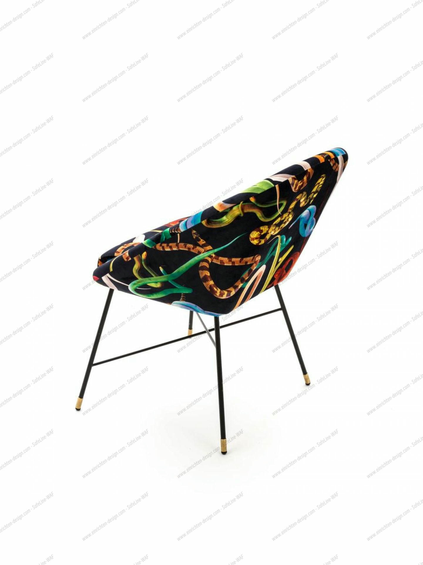 Toiletpaper Padded Chair Snakes Seletti Toiletpaper Padded Chair Snakes Seletti