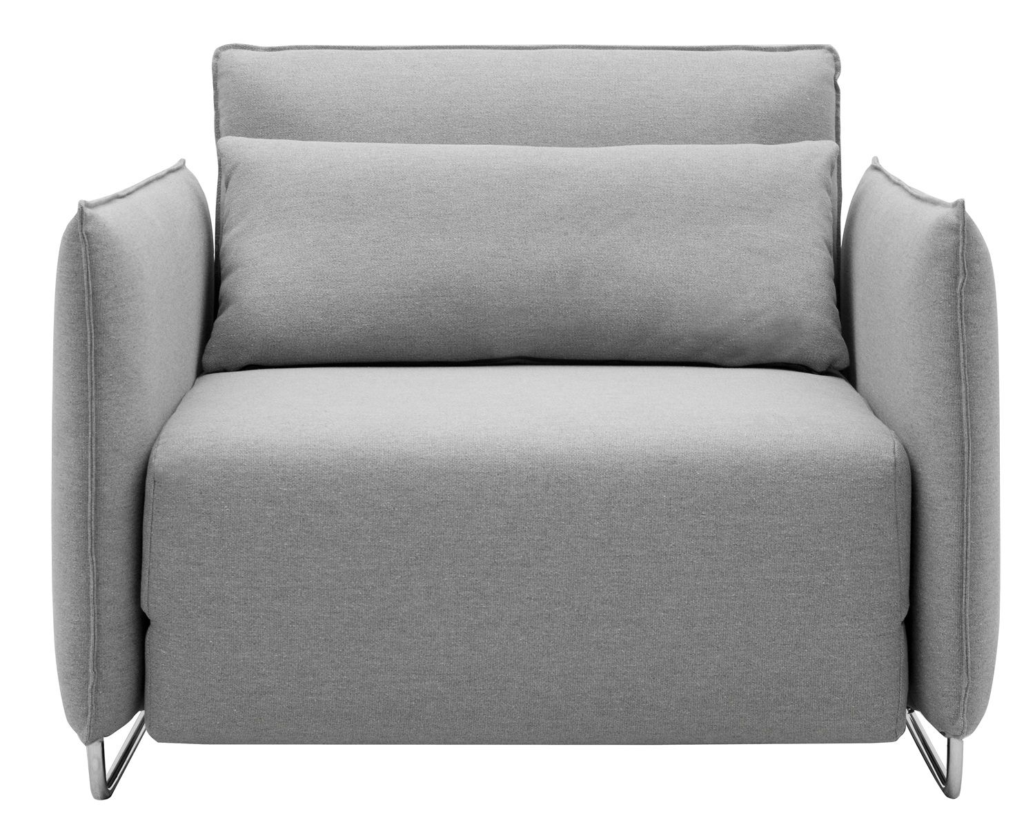 Softline corduroy armchair / armchair bed