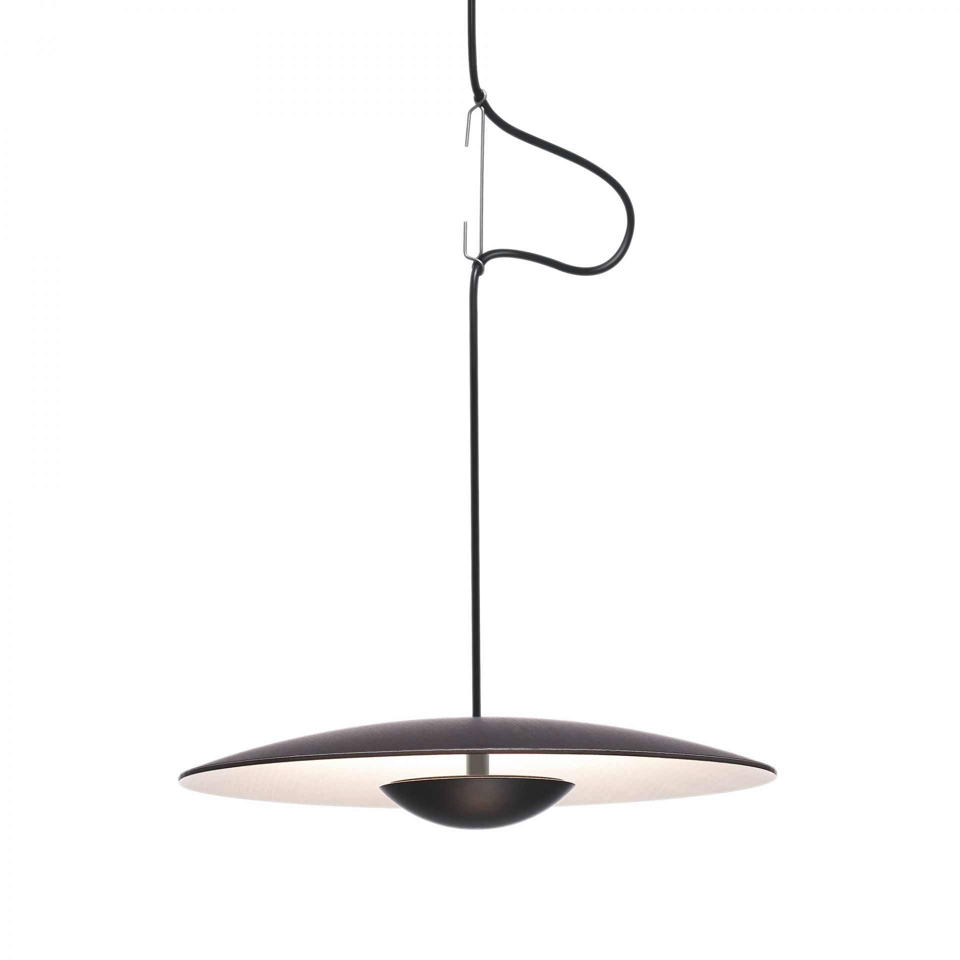 Ginger 32 LED Pendant light marset Wenge