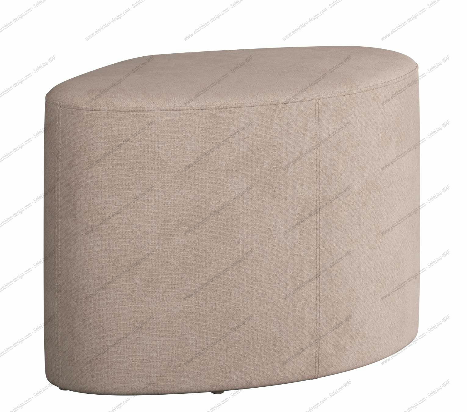 Madison pouf stool novoform Dusty rose