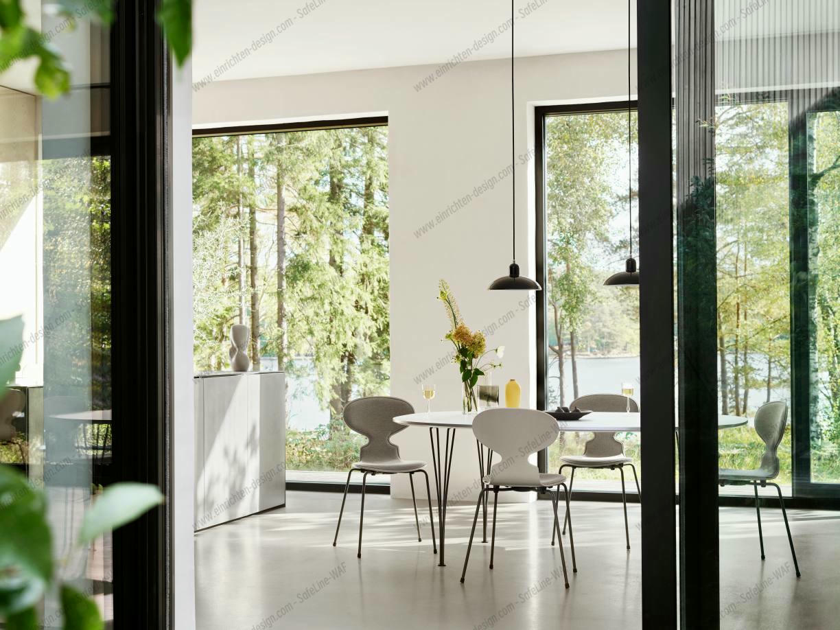 Fritz Hansen Super Elliptical table series