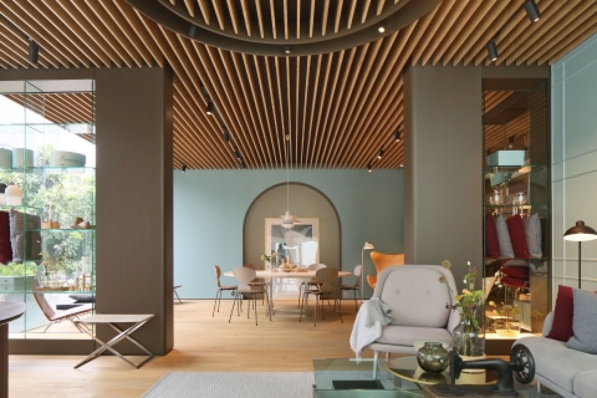 PK 91 / PK91 folding stool Fritz Hansen