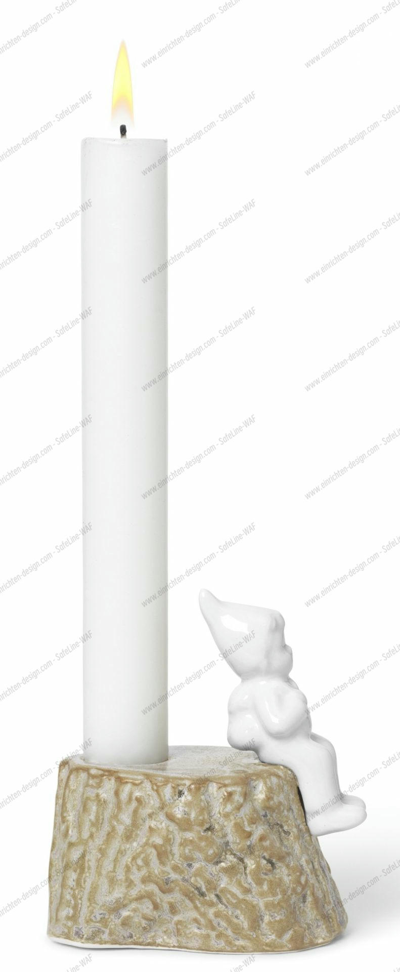 Christmas Tales Julerejse Candle Holder H 9,5 cm Kähler SINGLE PIECES