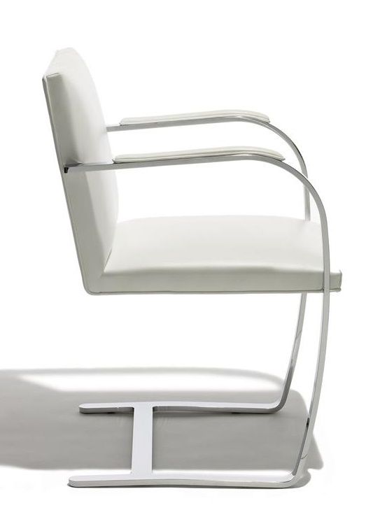 Brno Tubular Chair Flat Steel Knoll International  