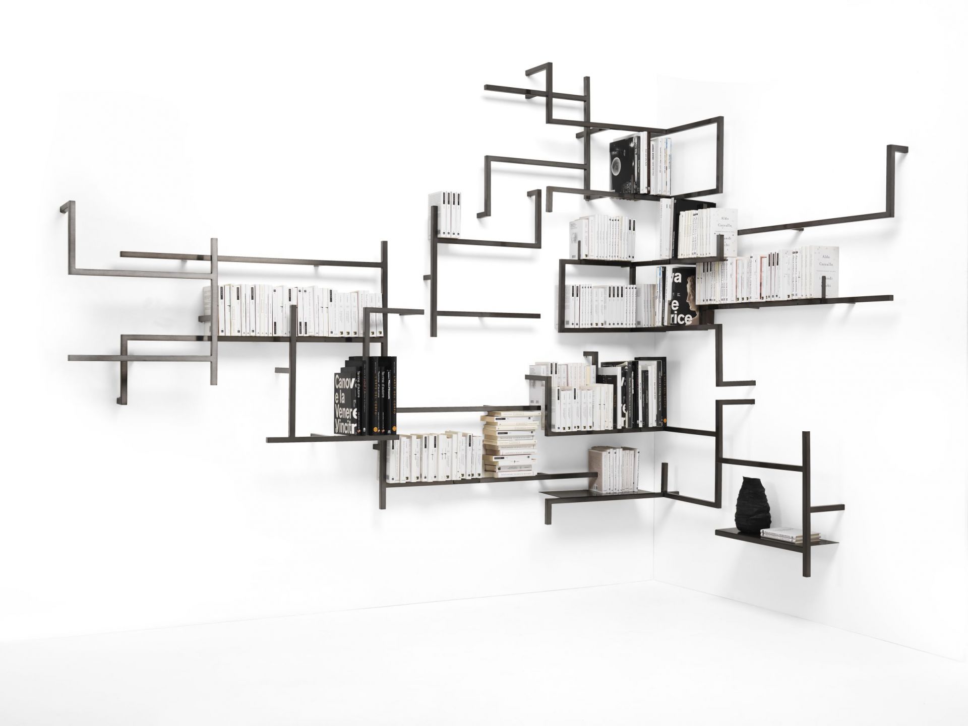 Antologia  Wall shelf-module F  w. 120cm Mogg