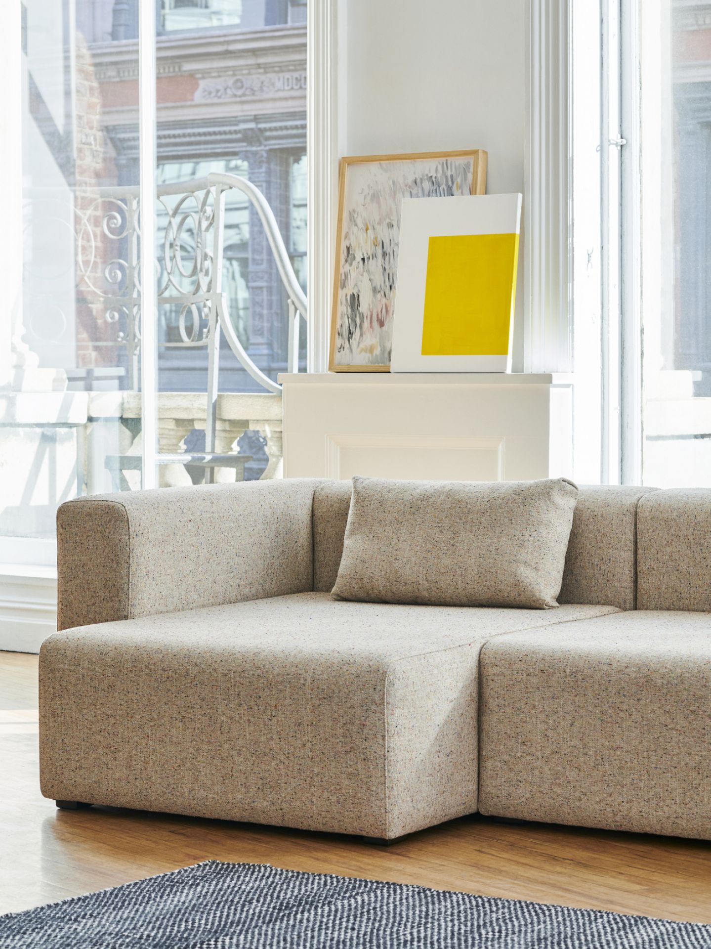 Mags Sofa 3 Seater Combination 4 Hay Hallingdal 130 - Right