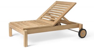 AH604 Garden Lounger Teak Outdoor Carl Hansen & Søn