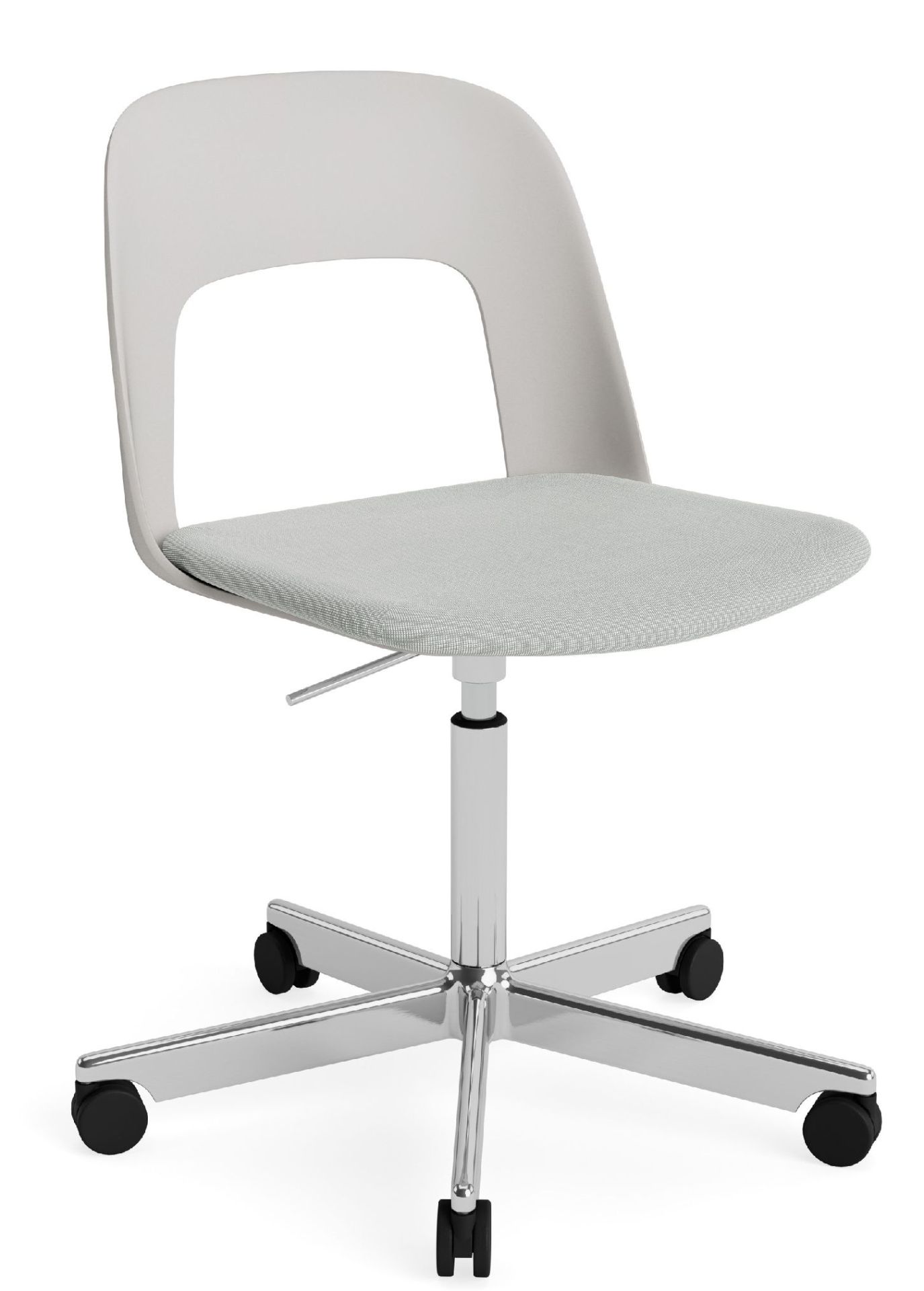 Layout Side Chair 143 5-star swivel base chair Hay   