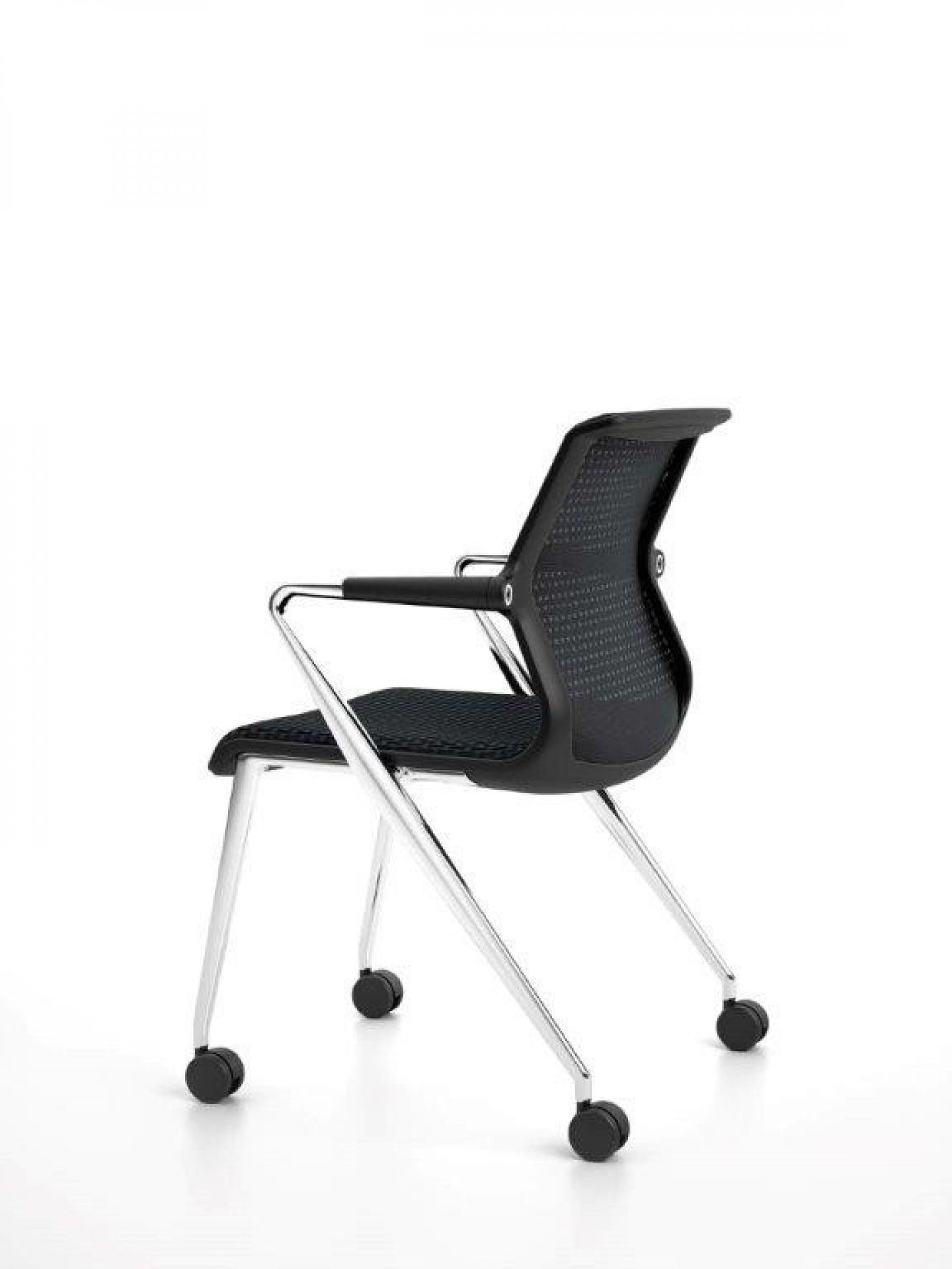 Unix Chair Four leg Chair with Roll Vitra