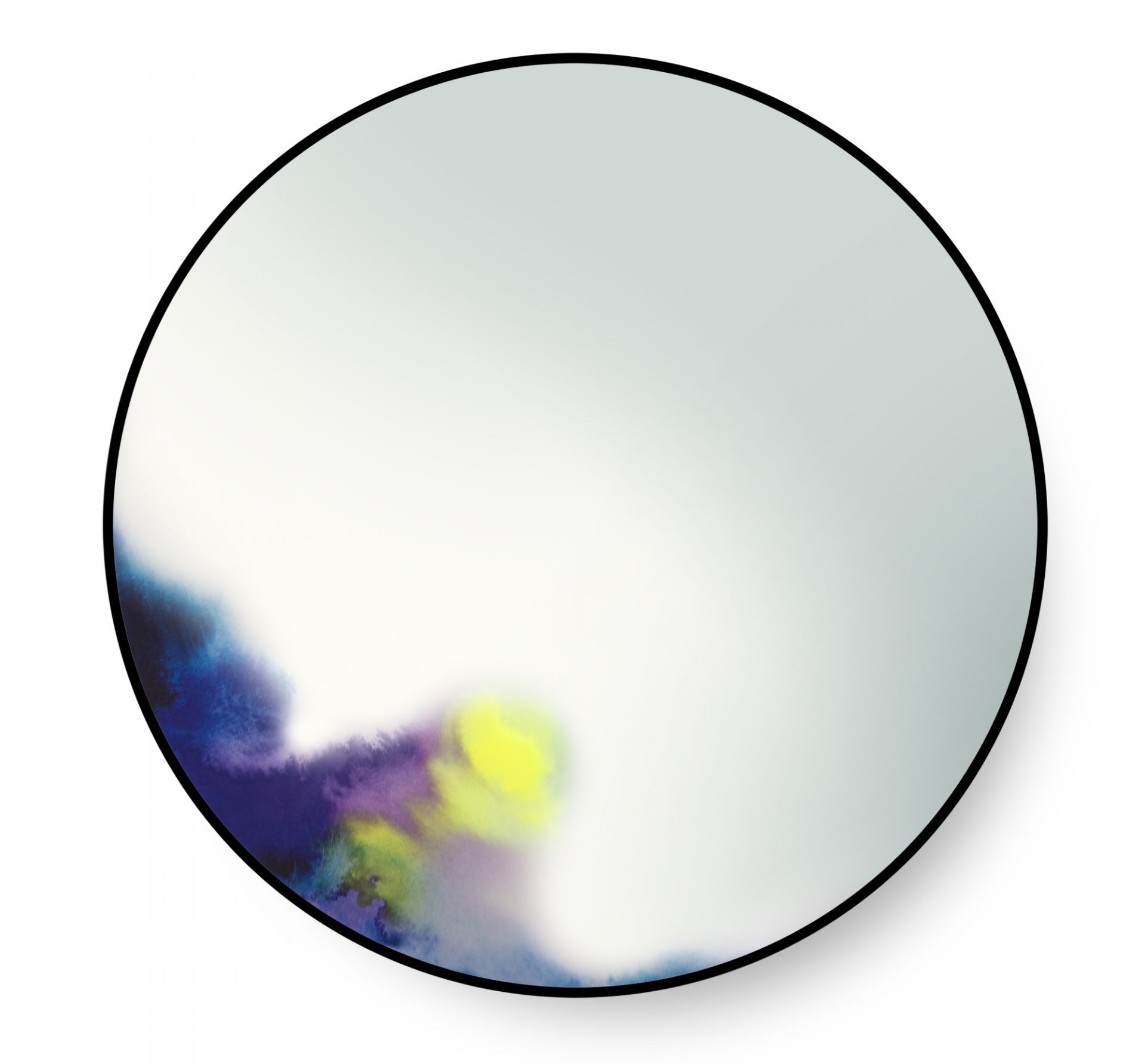 Francis Wall Mirror Large Blue Petite Friture