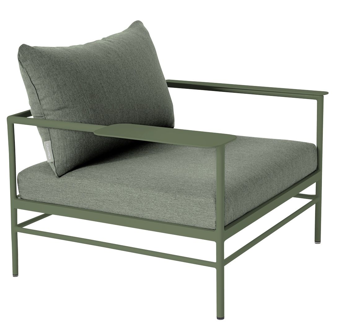 Rivage lounge chair with armrests Outdoor Fermob