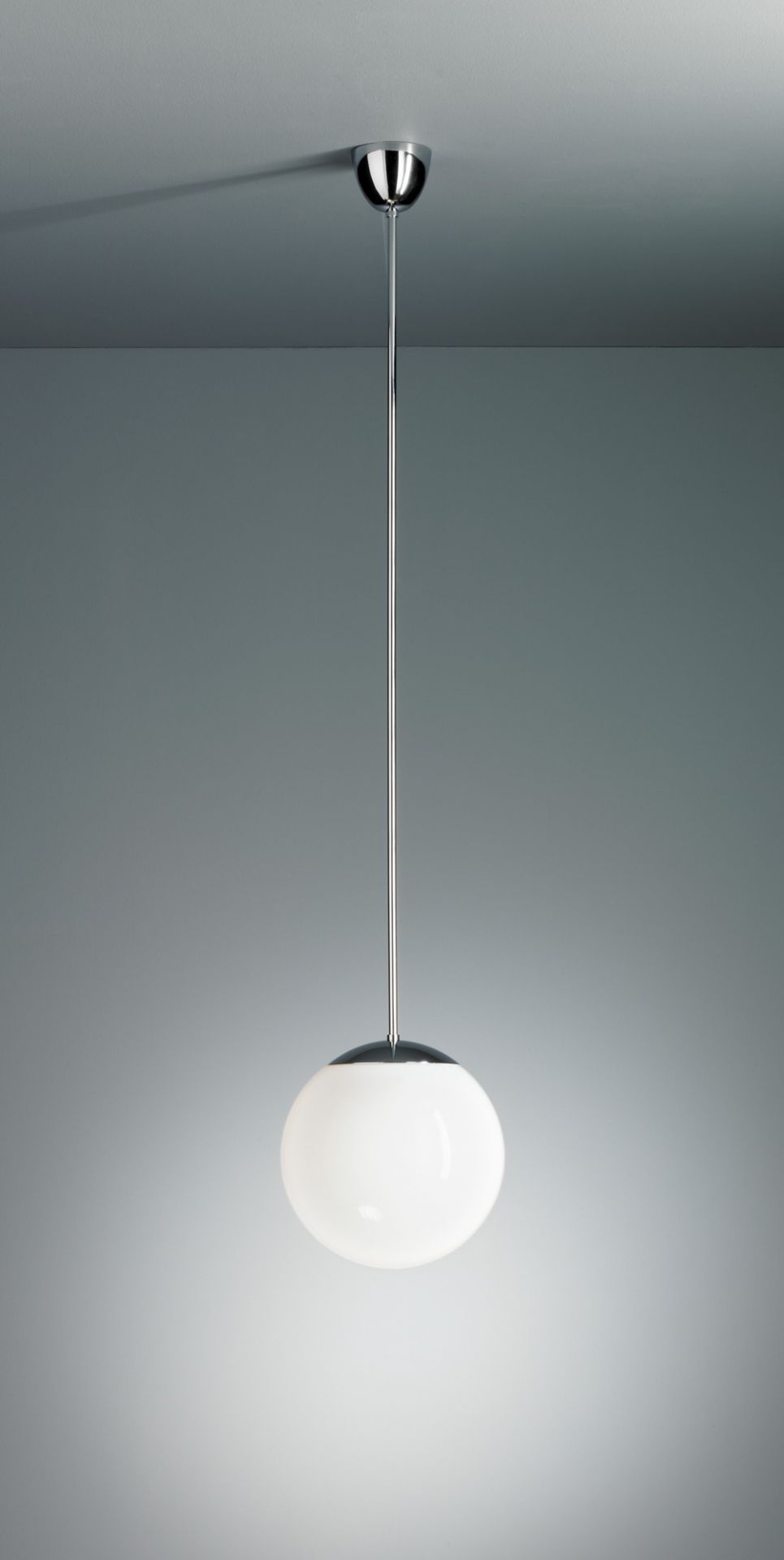 HL 99 / HL99 Pendant Lamp with opal globe Tecnolumen Ø30 cm