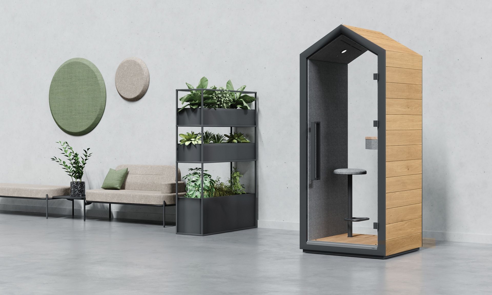 treehouse THS 1T G1 / G2 acoustic booth Bejot
