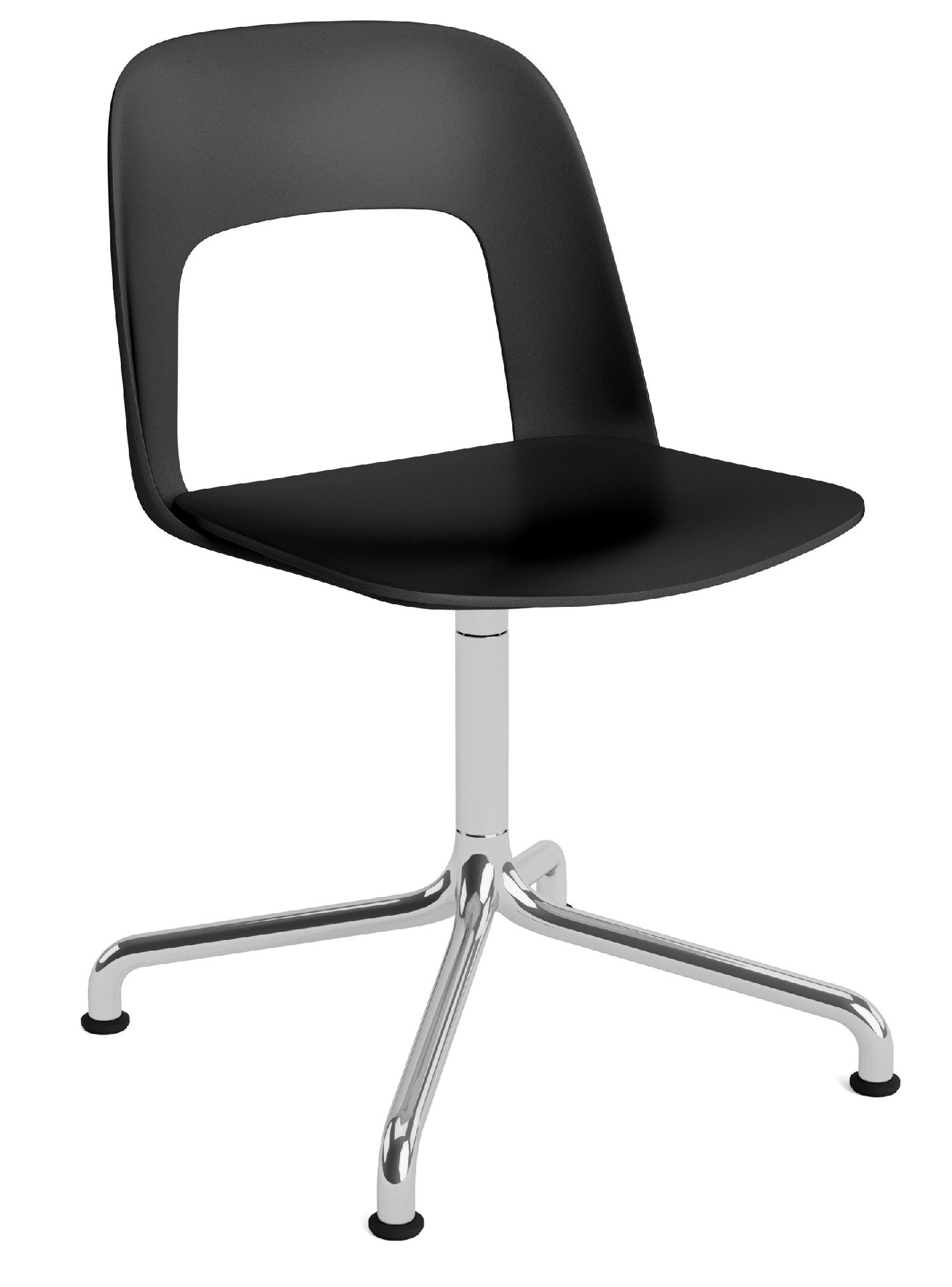Layout Side Chair 151 4-star swivel chair Hay