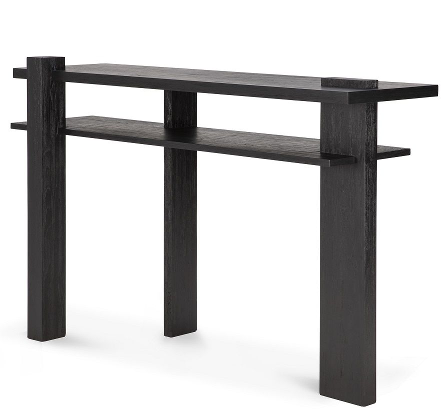 Abstract Console Oak Black Ethnicraft 