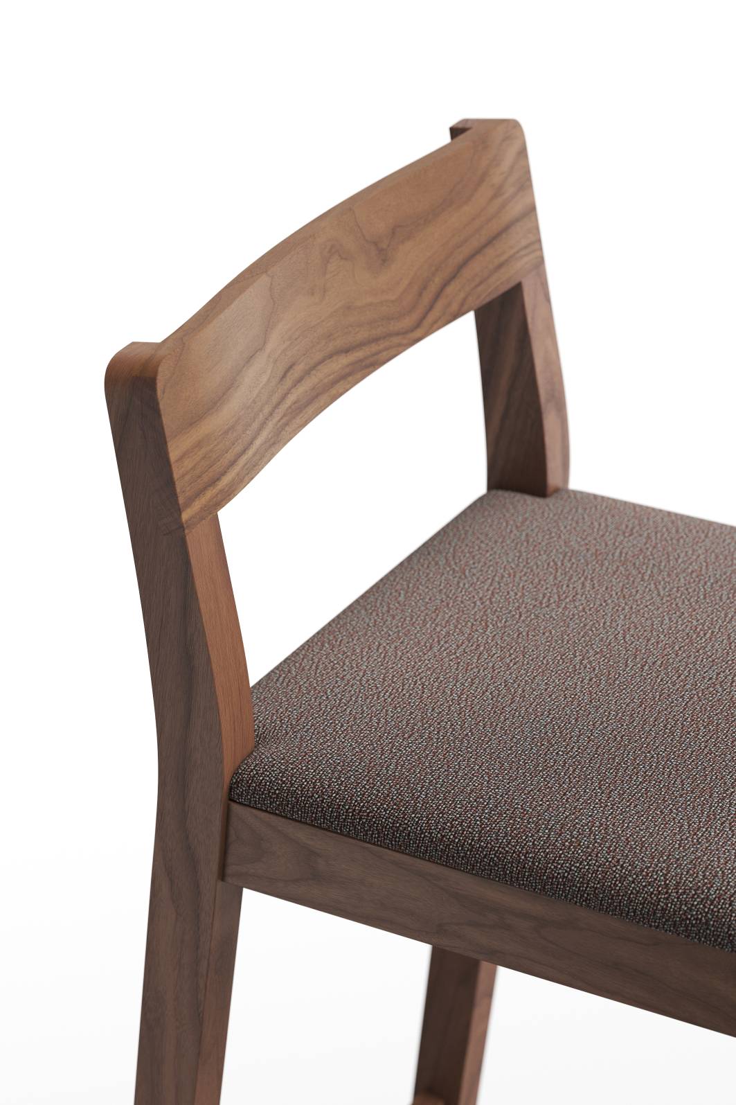 Sit Wood Bar Stool with Seat Cushion Zeitraum Sit Wood Bar Stool with Seat Cushion Zeitraum