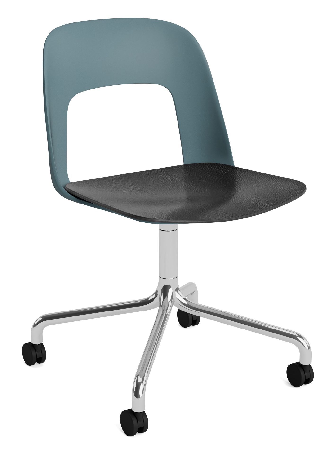 Layout Side Chair 162 4-star swivel chair Hay 