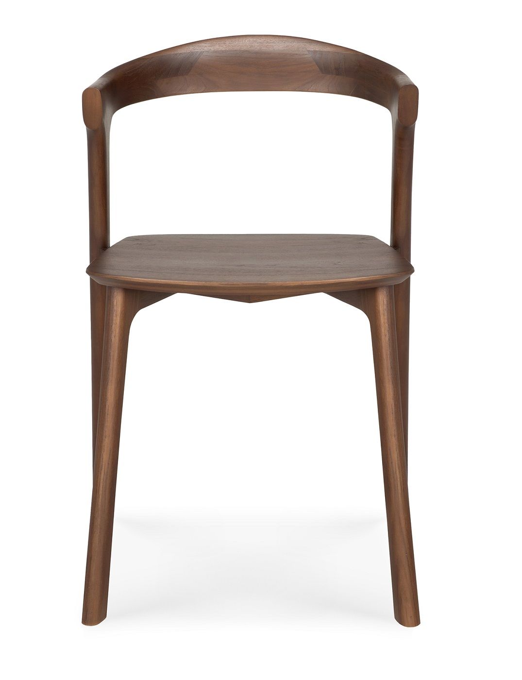 Bok Chair Teak lacquered dark brown Ethnicraft