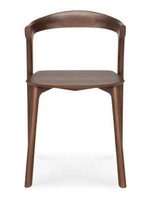 Bok Chair Teak lacquered dark brown Ethnicraft