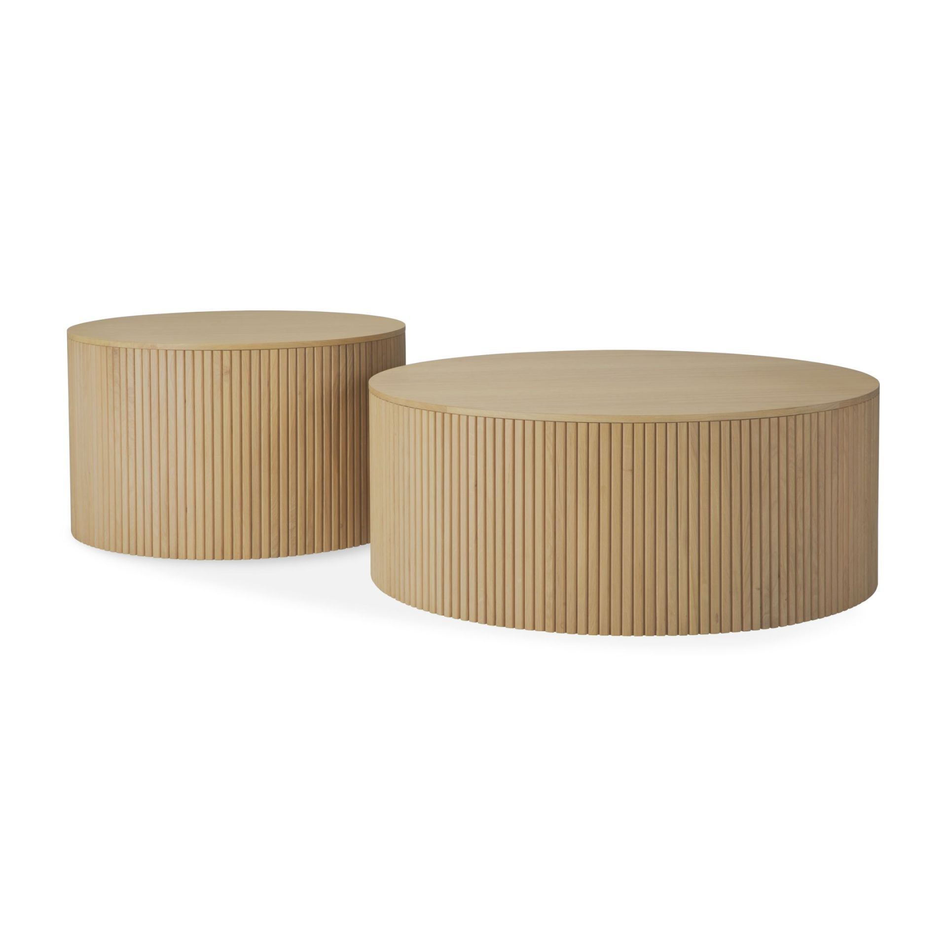 Roller Max Coffee table Oak Ø60cm Ethnicraft
