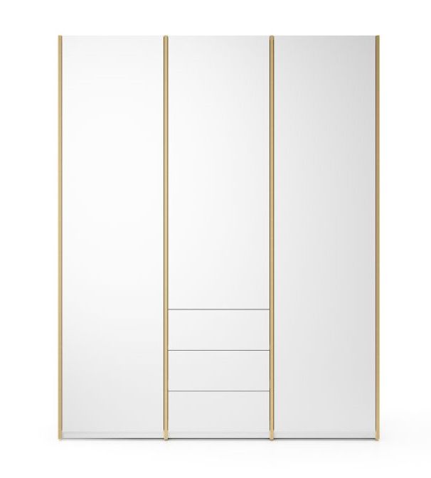 MODULAR PLUS wardrobe combination with 3 drawers Müller Möbelwerkstätten