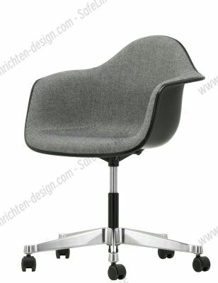 Eames Plastic Arm Chair DAL Chair Fully upholstered Vitra