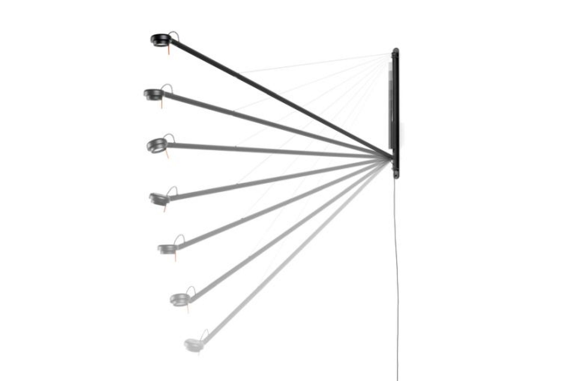 Fifty-Fifty Wall Lamp Hay