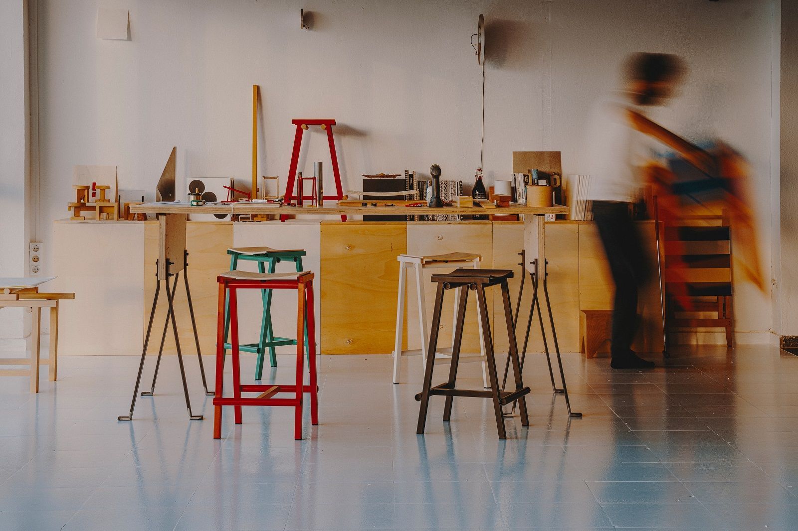 Taburete 8 Bar Stool Hay